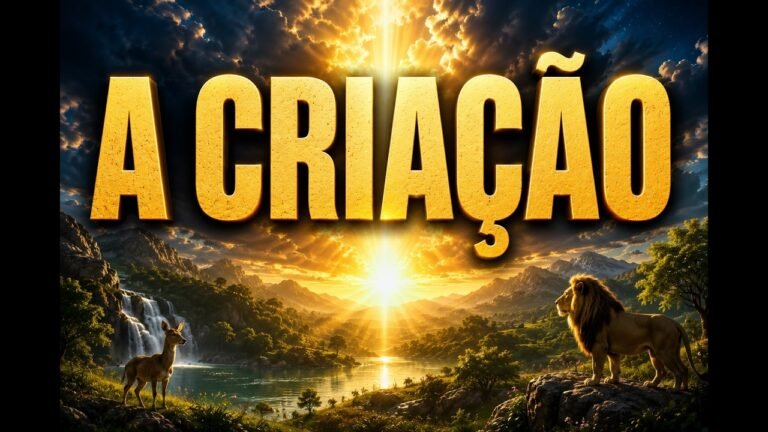 Representação da criação do mundo narrada em Gênesis 1 e 2